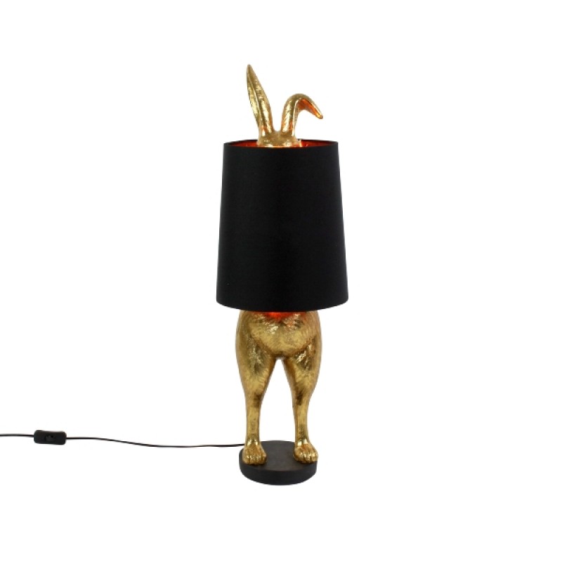 TABLELAMP HIDING RABBIT GOLD 75 - TABLE LAMPS TABLELAMP HIDING RABBIT GOLD 75 - TABLE LAMPS